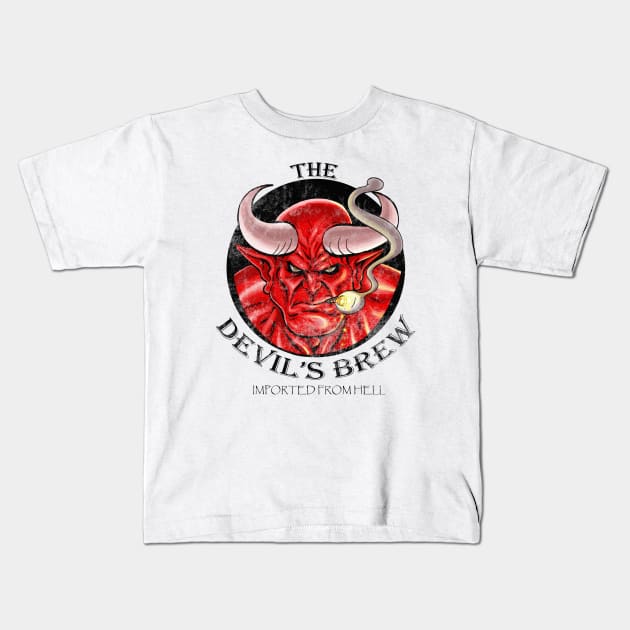 The Devil's Brew Kids T-Shirt by SheVibe